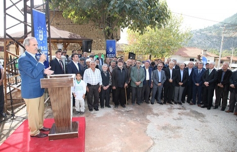 Bursa Keles ve Harmancık’a 15 milyon TL'lik yatırım!