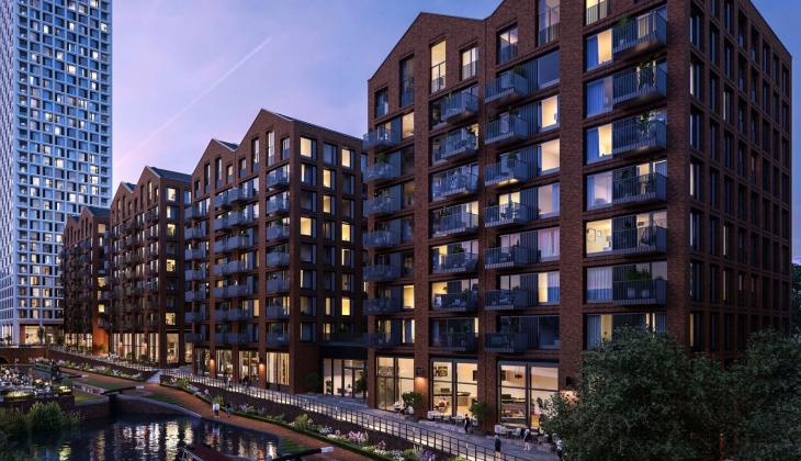 Glasswater Locks'ta 295 bin Euro'dan başlayan fiyatlarla ev sahibi olabilirsiniz! Birmingham'ın sigortalı projesi!