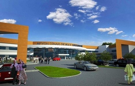 Eskişehir Dinar Devlet Hastanesi açılış için gün sayıyor!