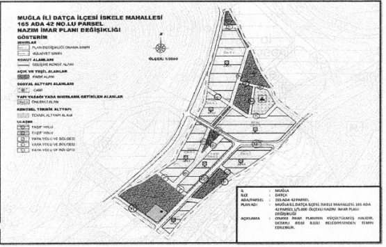 Muğla Datça İskele Mahallesi imar planı değişikliği onaylandı!