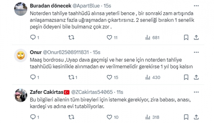Kiracılardan istenenler değişti: Kredi indeks raporu, adli sicil kaydı, 2 yıllık peşin kira ödemesi! Ev sahipleri dikkat