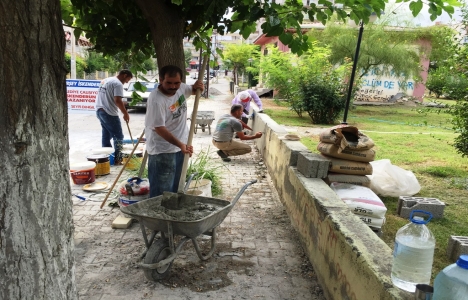 İskenderun Yunus Emre Parkı yenileniyor!