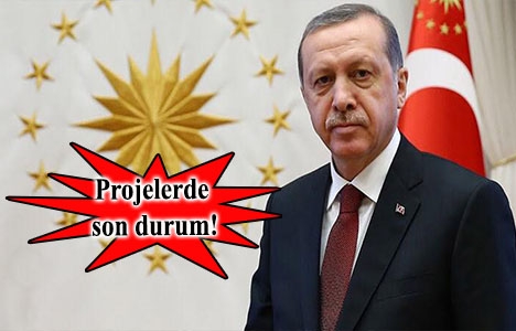 Cumhurbaşkanı Erdoğan: Mega projeler hız kesmeden devam ediyor!
