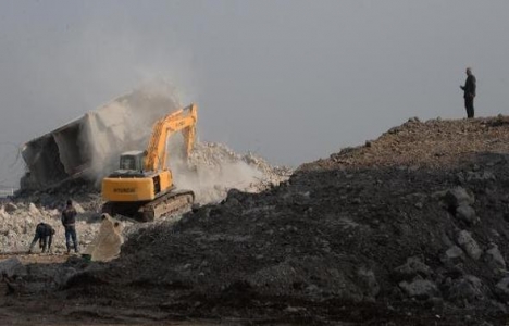 Kırklar Dağı'daki yıkım yeniden başladı!
