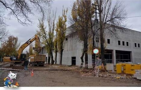 Ankapark ta teleferik direkleri dikiliyor!