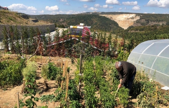 Bursa Göktepe de araziler iki kat değerlendi!
