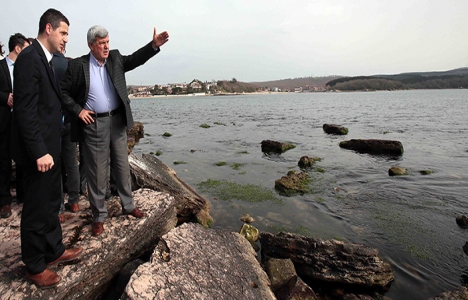 İbrahim Karaosmanoğlu 7 sahili birden denetledi!