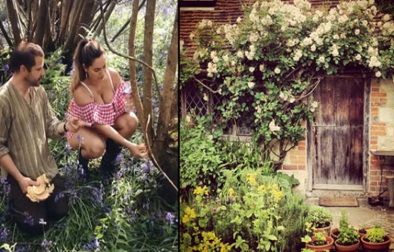 Ünlü manken Kelly Brook milyonluk kulübede yaşıyor!