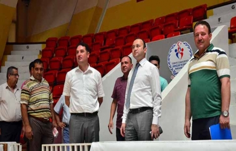 Adana Tufanbeyli Menderes Spor Salonu'nda çalışmalar ne durumda?