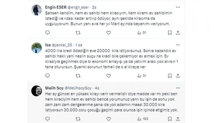 Eski gazeteci ve emekli borsacı Harun Kahraman dan kiracı tepkisi: Kirayı az verip oturanlar gasp yapıyor!