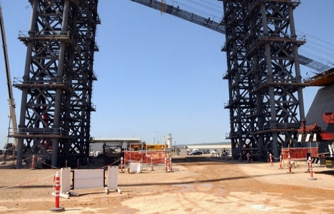 İzmit Körfez Köprüsü inşaatından son görüntüler!