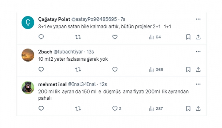 Yeni konutlarda metrekareler küçülüyor!