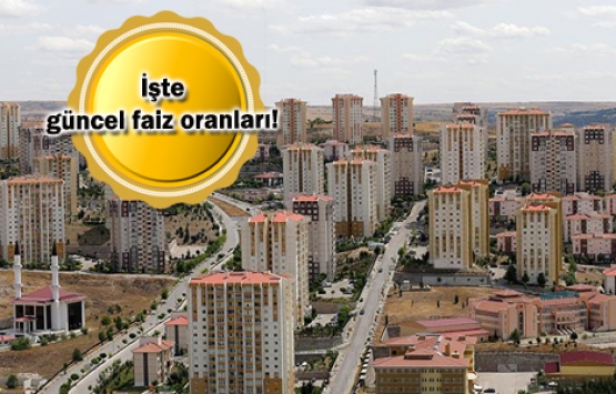 Konut kredi faizlerindeki artış hızı durağanlaştı!