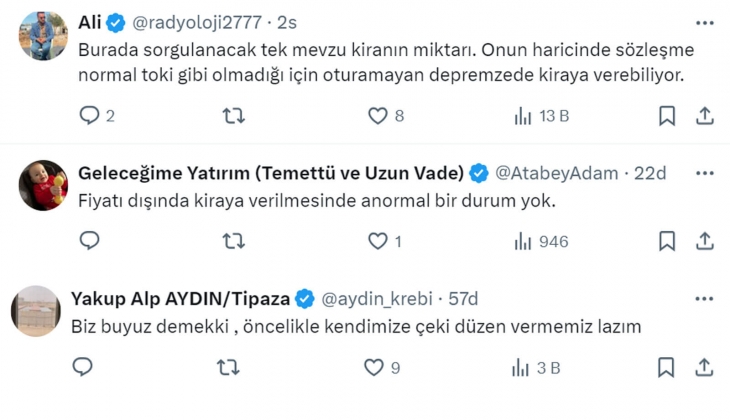 Depremzedelere kurayla verilen TOKİ evleri, şimdi 25 bin TL den kiralanıyor: Vatandaşlardan tepki! 