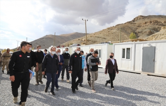 Van daki selde yıkılan konutların yerine yenileri inşa edilecek!