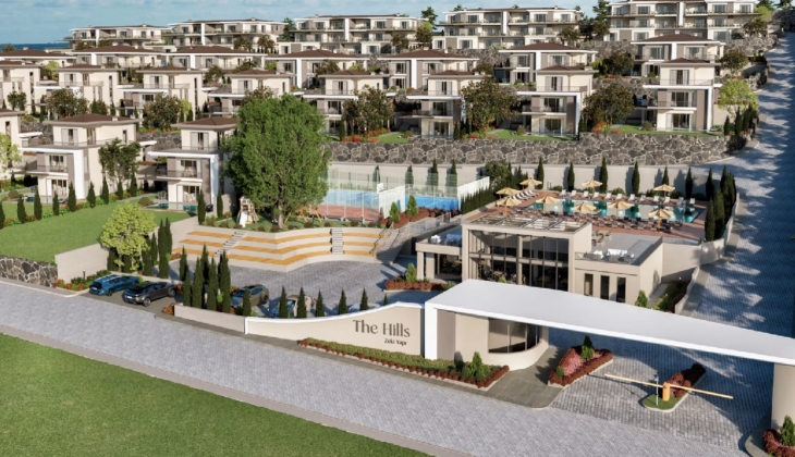 The Hills’te 16 milyon TL’ye deniz manzaralı, ultra lüks müstakil villalar! Yeni proje!