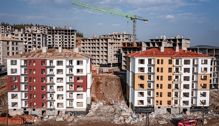 Nurdağı ndaki örnek deprem konutları görüntülendi! İlçede 2 bin 509 afet konutu yapılacak! 