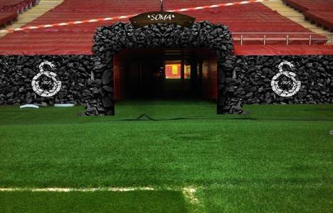 Galatasaray TT Arena'nın çıkış tünelini kömür karası yapıyor!
