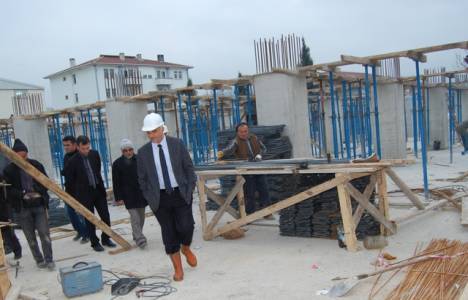 Bursa Orhaneli'de katlı otopark inşaatı hızla devam ediyor!