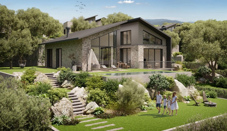 Mesa Urla Kekliktepe'nin örnek villası hazır! 27 milyon TL'ye 4+1 villa!