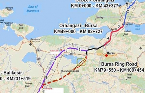 İstanbul-Bursa-İzmir Otoyolu 11 bin kişiye istihdam sağlayacak!