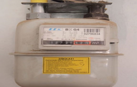 Doğalgaz sayacını kırana 1200 lira ceza!