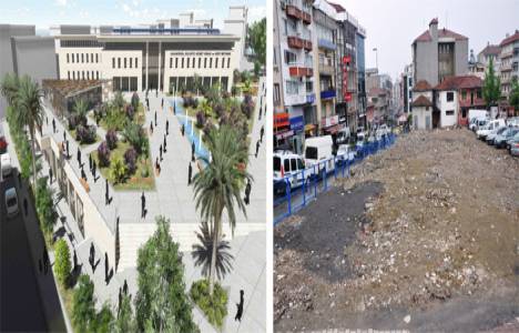 Kocaeli Karamürsel'e kent meydanı inşa ediliyor!