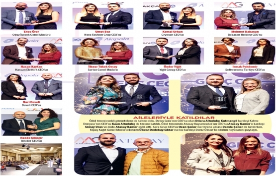 Mert Kutlu ya Ekonomist ten 40 Yaş Altı 40 Güçlü CEO ödülü!