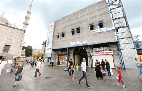 Mısır Çarşısı'nın restorasyonunda sona yaklaşıldı!
