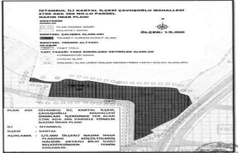 TTA Gayrimenkul un Kartal daki parselinin imar planı onaylandı!