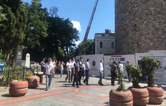 İBB'den Galata Kulesi'ndeki restorasyon çalışmalarına suç duyurusu!