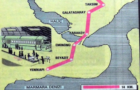 İstanbul Metrosu nerede