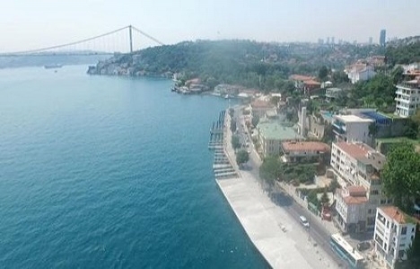 Emirgan Sahil Yolu inşaatında sona gelindi!