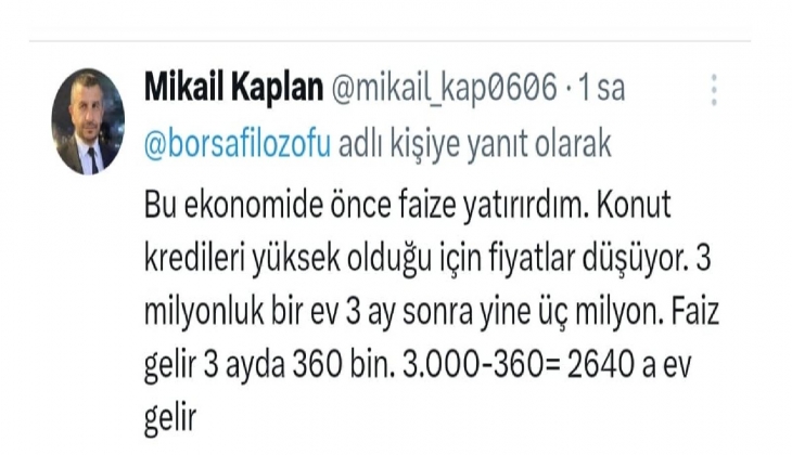 Ev alıp kiraya vermek mi? Yoksa paranızı faize yatırıp yüksek aylık getirisi sağlamak mı?