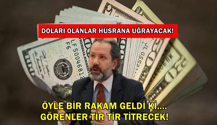 Doları olanlar çabuk bakın! Piyasa uzmanı İslam Memiş öyle bir rakam verdi ki! Elinde doları olanlar hüsrana uğrayacak