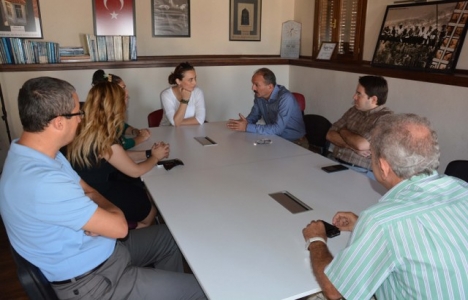 Behçet Saatcı'dan Fethiye Mimarlar Odası’na ziyaret!