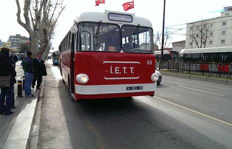 İETT’nin sembolü Tosun 45 yıl aradan sonra yeniden yollarda!