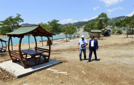 Fatih Mehmet Erkoç Menzelet Mesire Alanı'nı inceledi!