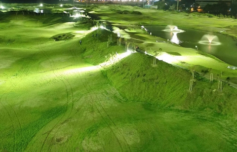 Samsun da deniz doldurularak yapılan golf sahasında sona gelindi!