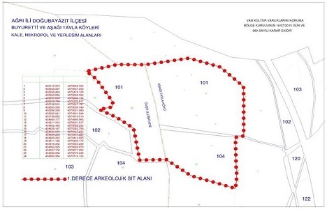 Ağrı Doğubayazıt ta 5 bölgede sit alanı kararı!