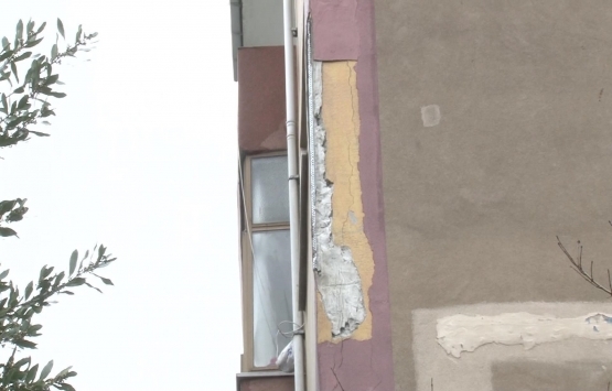 Maltepe deki riskli binalarda tehlikeli yaşam!