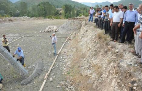 Vezirköprü'de temeli atılan lise 15 Şubat 2015'te açılacak!