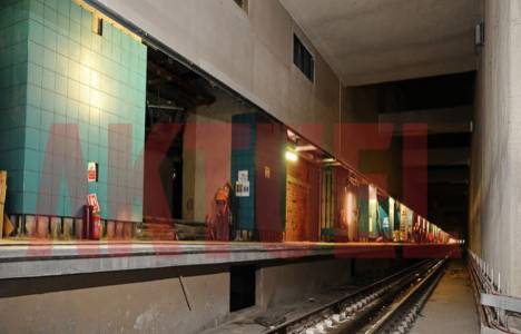 Marmaray Yenikapı İstasyonu'nun tezyini 1 yıl sürdü!