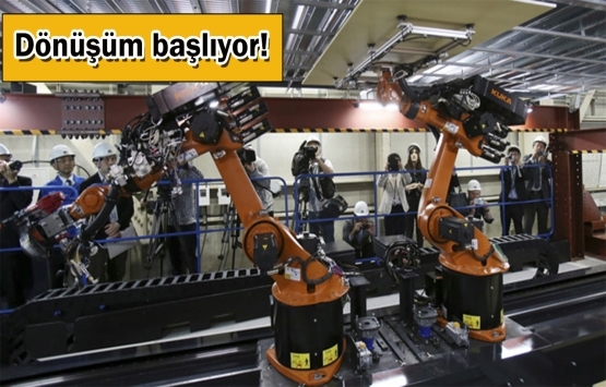 Robotlar inşaat sektöründe!