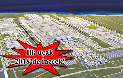 3. havalimanı çalışmaları kesintiye uğramadan sürüyor!