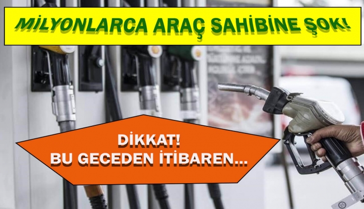Benzin ve motorine şok zam! Bu gece yarısından itibaren! İşte 22 Mart 2022 benzin ve motorin fiyat listesi...