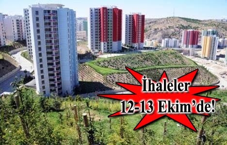 TOKİ Kuzey Ankara Kent Girişi 1. ve 2. Bölge'de 826 konut yaptıracak!