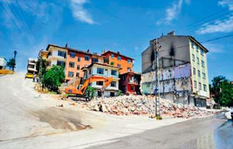 Ankara Ulubey'de 100 kaçak yapı yıkıldı!