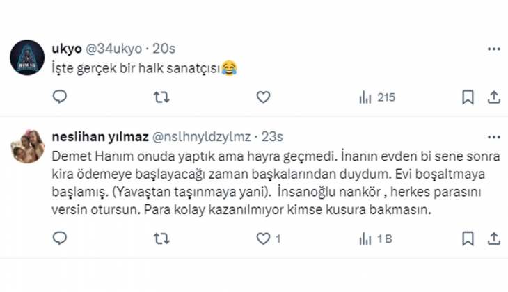 Demet Akalın dan kiracı isyanı: Benim bedavacıyı çıkartmak istiyorum, evi 1 sene bedavaya öğrenciye vereceğim!