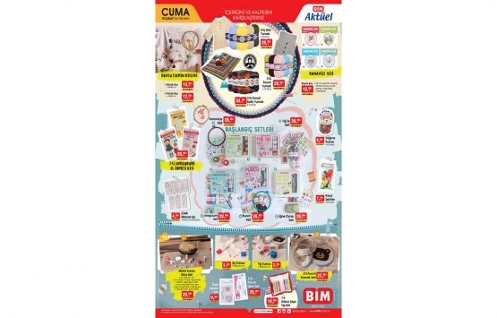 BİM 18 Şubat 2022 aktüel ürünler kataloğu!